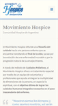 Mobile Screenshot of movimientohospice.org.ar